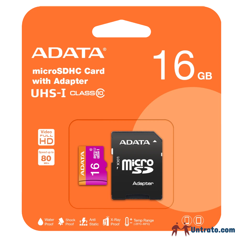 Unidad micro SD 16gb Adata
