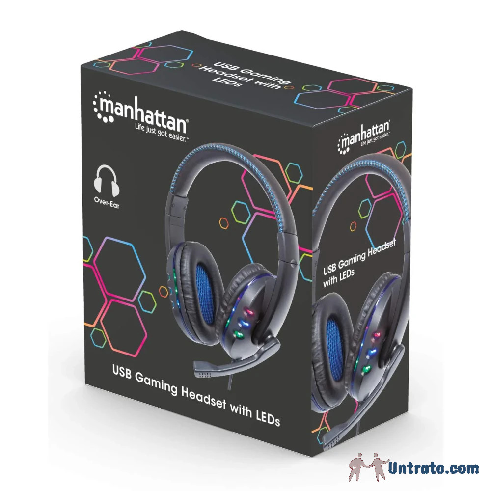 Audífonos USB con luces LED - Imagen 2