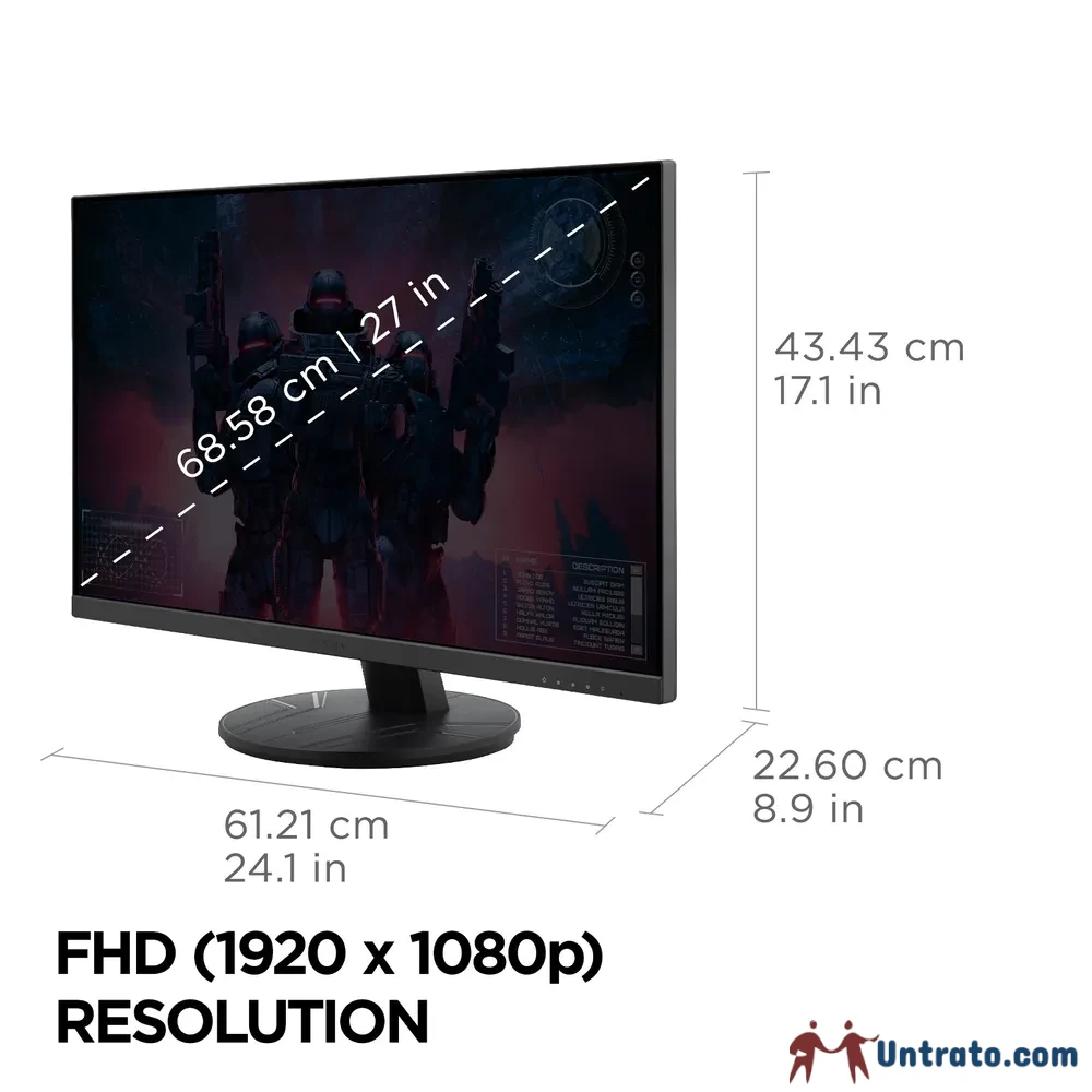 Monitor viewsonic VX2716A Gamer 27" - Imagen 2