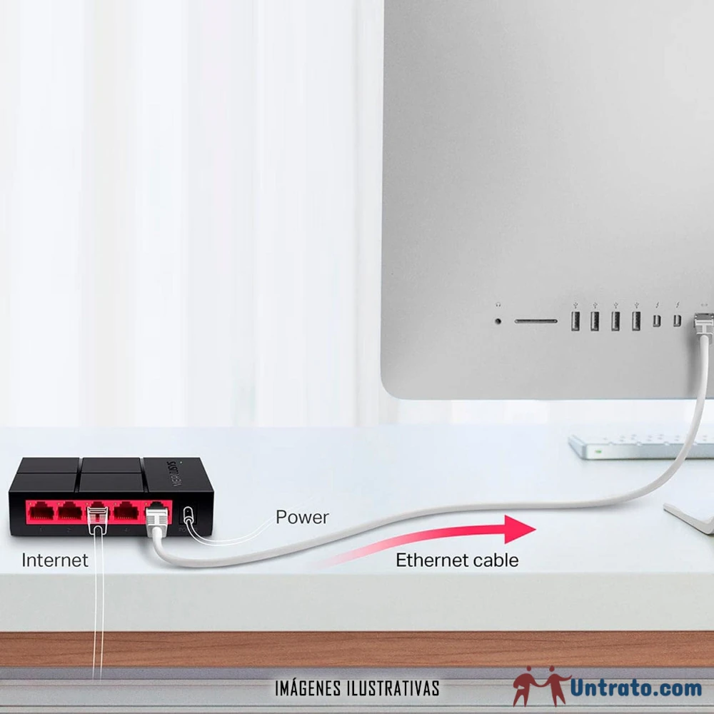 Switch gigabit 5 puertos - Imagen 6